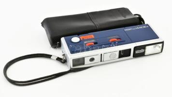 cca 1970-1980 Minolta Pocket Autopak 70 analóg fényképezőgép, jó állapotban, eredeti tokjában