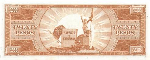 Fülöp-szigetek 1949. 1P, 2P, 5P (2x), 10P (2x) aláírás variánsok, 20P, 100P T:I Összesen 8db!