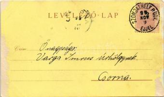 1899 (Vorläufer) Szombathely, Vas megye árvaháza, Városháza, Polgári és felső kereskedelmi iskola, T...