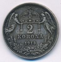 1913KB 2K Ag "Ferenc József" T:AU,XF patina
Adamo K6
