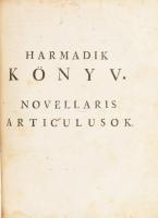 Erdély országának Három Könyvekre osztatott törvényes könyve. Melly approbata, compilata constitutio...