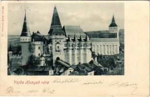 1901 Vajdahunyad, Hunedoara; Vajda-Hunyad vára. Hirsch Adolf kiadása / castle (EK)