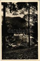 1943 Tusnádfürdő, Baile Tusnad; Csukás-tó / Lacul Ciucas / spa, lake (EK)