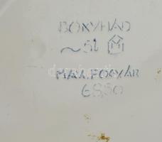 Zománc, nagy méretű 5L tejes edény. Kopásokkal. 34 cm