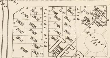 1937 Budapest székesfőváros területének átnézeti térképe, 1:5000, Székesfőváros Házinyomdája, egészv...