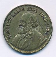 1894. "Kossuth Lajos 1802-1848-1894 / Szabadság, Egyenlőség, Testvériség" Cu emlékérem (28mm) T:XF fülnyom, patina, karc