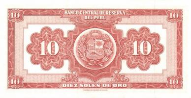 Peru 1966. 10S T:I