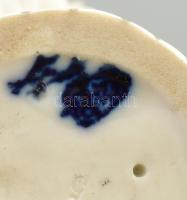 Schwarza balerina figura, jelzett, sérült, m: 15 cm