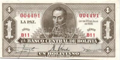 Bolívia 1928. 1B T:I