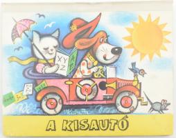 Kubasta, Vojtech: A kisautó. Bp., 1976. Móra. 3D térbeli mesekönyv Vojtěch Kubašta (1914-1992) könyv...