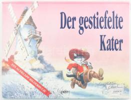 Der Gestiefelte Kater. 3D térbeli mesekönyv. Toronto, 1997., Tormont. Tony Wolf rajzaival. Kiadói ka...