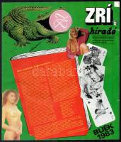 Szomszédoló 1989/2 + Zrínyi Híradó 1983 magazin, használt állapotban