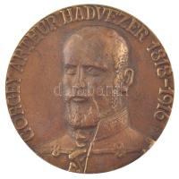 Képíró Zoltán (1944-1981) 1979. "Görgey Arthúr hadvezér 1818-1916 / Előre a szabadságért 1849-1979" kétoldalas bronz emlékérem nem eredeti tokban (76mm) T:AU