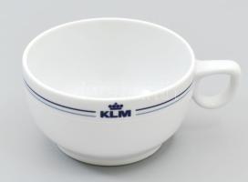 KLM Holland Királyi Légitársaság 6 darab porcelán csésze, jelzettek, kis kopással, m: 4,5 cm