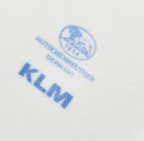 KLM Holland Királyi Légitársaság 6 darab porcelán csésze, jelzettek, kis kopással, m: 4,5 cm