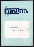 1951 A Richter gyógyszergyár Etoval és Etovaletta készítményének kihajtható ismertetője postán elküldve