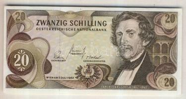 Ausztria 1967. 20Sch T:I