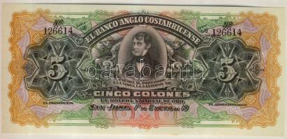 Costa Rica 1917. 5C T:I