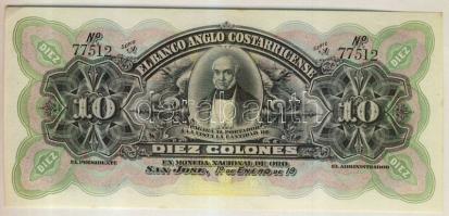 Costa Rica 1919. 10C T:I