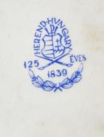 Herendi Déryné, kézzel festett, jelzett, hibátlan, m: 21 cm