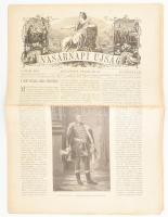 1901. február 10., Vasárnap Ujság 6. száma, címlapon gróf Barabás Miklós gróf Butler Jánosról készült festményének és a 93. oldalon Munkácsy festményének reprodukciójával