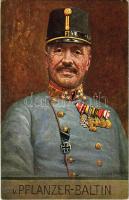 v. Pflanzer-Baltin / WWI Austro-Hungarian K.u.K. military art postcard. G.G.W.II. Nr. 147. s: J. Jaunbersin (EK)