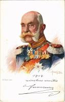 1914 Kaiser Franz Josef I / I. Ferenc József / Emperor Franz Joseph I of Austria s: Oskar Brüch (EK)