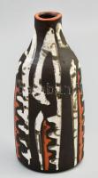 Gorka Lívia (1925-2011): Váza. Mázas kerámia, jelzéssel, minimális mázhibával, m: 21,5 cm