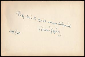 1942-1949 "Pötyike" (egy helyen Beának nevezi a beírás: Goll Bea?) névre szóló emlékkönyv,...