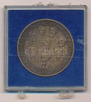 1984. "A Gyöngyösi Gimnázium fennállásának 350. évfordulójára" bronz emlékérem műanyag tok...