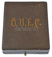 Osztrák-Magyar Monarchia 1901. "Osztrák-Magyar Foxterrier Klub" bronz díjérem eredeti, gyá...