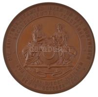 Ausztria 1867. "Johann Hassenbauer Ritter von Schiller" bronz emlékérem. Szign.: Tautenhay...