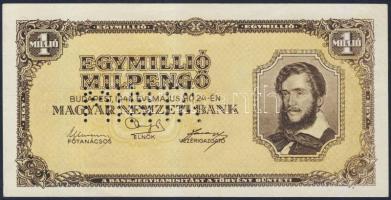 1946. 1000.000MP "MINTA" lyukasztással T:I