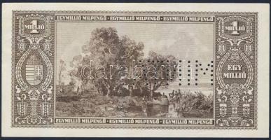 1946. 1000.000MP "MINTA" lyukasztással T:I