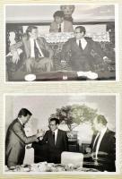 1986 Kína és Magyarország közötti kereskedelmi egyezmény aláírásáról fotóalbum Dr. Juhár Zoltán belk...