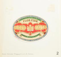 cca 1930-1940 Vegyes dohánnyal kapcsolatos reklám katalógusok, prospektusok, nyomtatványok, Hermann ...