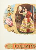 cca 1930-1940 Vegyes dohánnyal kapcsolatos reklám katalógusok, prospektusok, nyomtatványok, Hermann ...