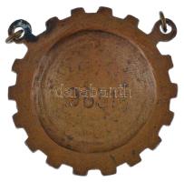 Szovjetunió ~1940. "Vöröskereszt / Vörös Félhold" zománcozott fém jelvény T:XF,VF lánc hiá...