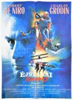 1988 Éjszakai rohanás, filmplakát, főszerepben: Robert De Niro, filmplakát, BKKM Mozi Rota Kecskemét, hajtva, egészen apró lapszéli szakadásokkal és gyűrődésekkel, 80×60 cm