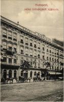 Budapest VIII. Hotel Pannonia szálloda, étterem és kávéház. Kanitz C. és Fiai
