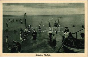 Balaton, Balatoni fürdőélet, fürdőzők