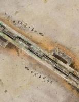 Ezüst (Ag) díszes cigaretta tárca, jelzéssel, kopással, 10x8 cm, nettó: 136,7 g