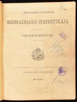 A magyar korona országainak mezőgazdasági statisztikája. V. kötet: Végeredmények. 17 grafikai térkép...