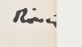 Rippl-Rónai József (1861-1927): Ülő aktok. Cinkográfia, papír, jelzett a cinkográfián, apró lapszéli...