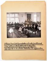 1939.V.14 Horthy Miklósné kormányzóné és Hász István (1884-1973) tábori püspök a Budai Katolikus Kör...