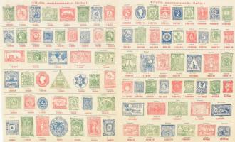 cca 1920-1930 Török A. és Társa Bankház 2 db szerencsejáték prospektusa, az egyik gyűrött, viseltes,...