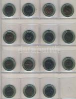 Oroszország 1991-94. 5R (2klf), 10R (3klf), 50R (10klf) "Vadvilág" komplett sor! T:1,2