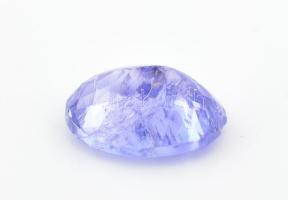 Tanzanit, ovális csiszolás, 1,26 cts