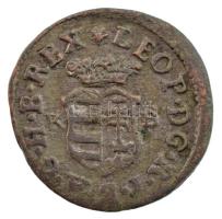 1703K-B Duarius "I. Lipót" Körmöcbánya (0,55g) T:2,2- patina 
Hungary 1703K-B Duarius &qu...