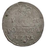 1711. Poltura Ag "I. József" (0,94g) T:2-
Hungary 1711. Poltura Ag "Joseph I" (...